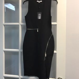 Alexander wang black mini dress